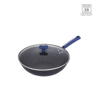 火象  麦饭石 不粘炒锅 麦饭石工艺涂层 不粘少油烟 多功能锅 HXG-CG233
