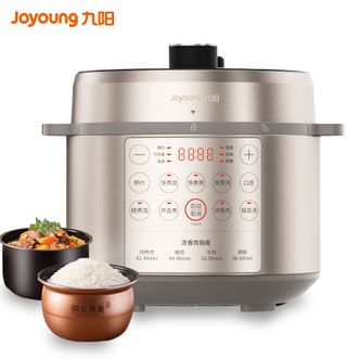 九阳/Joyoung  电压力锅5L容量 家用电压力煲智能预约多功能高压锅大屏操作面板电压力锅