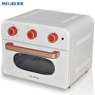 美菱/MELNG  23L空气炸烤箱 电烤箱多功能烘焙料理烧烤厨房家用电器电烤炉无油空气炸锅（多彩）MO-TLC2301