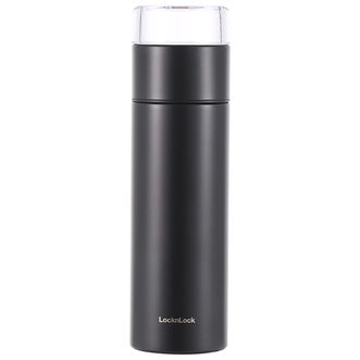 乐扣乐扣  品茗茶水分离保温杯带茶隔过滤泡茶商务保温水杯400ml  LHC4233