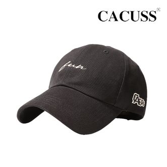 CACUSS  新款棒球帽  百搭鸭舌帽 黑色 BQ250932HEI