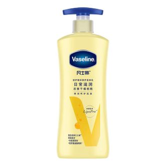 凡士林/Vaseline  身体乳400ml倍护精华修护 补水保湿持久留香 男士女士润肤