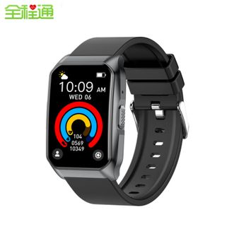 全程通  智能手环T69 测血糖血压监测智能手表免扎针蓝牙通话心率血氧智能运动男女健康手环礼物SOS呼叫