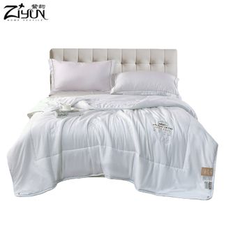 紫韵  新疆生态棉花被 200cm*230cm A类轻柔舒适全棉纤维被 2100g