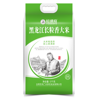 裕道府  东北黑龙江长粒香大米5kg 米掌柜系列