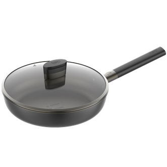 爱仕达/ASD  纯钛煎锅不粘锅厨房家用健康0涂层平底煎锅小炒锅 JT28Z6Q 纯钛不粘煎锅 28cm