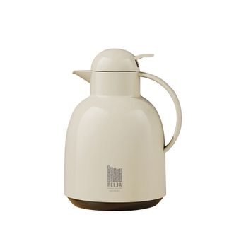 物生物  保温壶家用1.5L容量玻璃内胆暖水瓶热水壶JV0220041500-BQ奶芙白