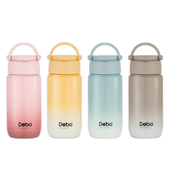 Debo  欧曼包包杯316不锈钢渐变色迷你保温杯180ML DEP-897