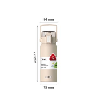 希乐  随行保温杯大容量316不锈钢水杯杯子学生运动水壶550ml   XB-24130-550
