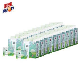 奇强  抽纸加厚加大家用纸巾家庭实惠装400张6包/提共20提