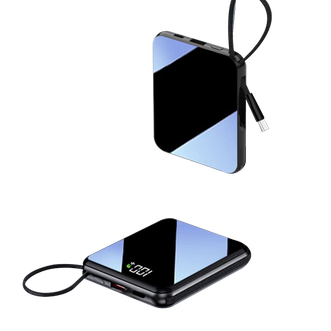 ZNNCO  充电宝  自带线迷你22.5W超级快充18W苹果PD大容量可上飞机  超薄小巧便携式适用于华为小米oppo荣耀vivo一加