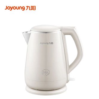 九阳/Joyoung  热水壶烧水壶  K15FD-W166 1.5L 电水壶 316不锈钢双层壶体 隔热防烫 优质温控 1.5L家用电水壶
