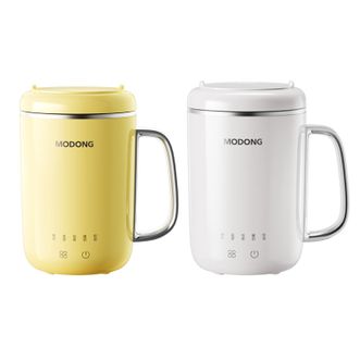 摩动/MODONG  早餐杯多功能养生电热烧水杯小型炖煮杯煮粥【304材质，单机】（多色可选）送不锈钢勺子