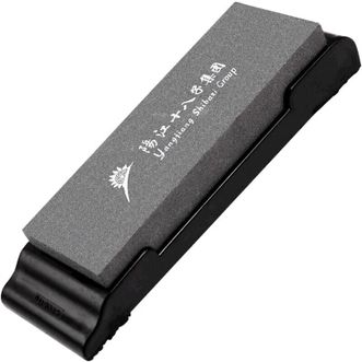 十八子作  防滑磨刀石  家用菜刀磨刀工具  厨房磨刀器  包装随机