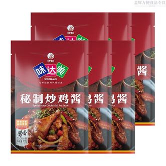味达美  0%添加防腐剂秘制炒鸡酱×6袋