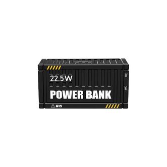 沃品/WOPOW  集装箱充电宝  22.5W快充移动电源  10000mAh  曜目黑