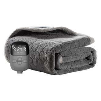 彩阳  可水洗石墨烯长毛绒多功能电热毯 WT258MX
