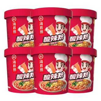 海底捞  冲泡粉丝免煮酸辣粉144g*6