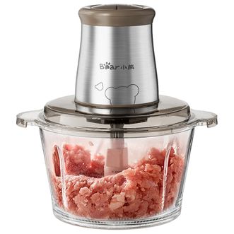 小熊/Bear  1.8L绞肉机绞馅机搅肉机碎肉机升级悬浮刀绞肉和面一体机
