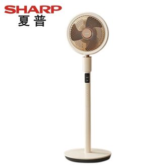 夏普/Sharp  空气循环扇/直流变频电风扇/离子群净化落地扇/32档语音智能3D摇头香薰驱蚊台地两用PJ-CD614A
