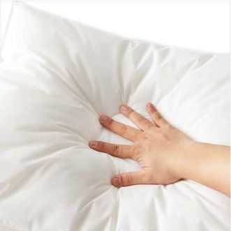 梦洁  三维螺旋枕 纤维单枕 50*70cm 550g 贴服舒适 蓬松升级 枕头 宿舍枕 酒店枕 枕头勤更换 才更健康
