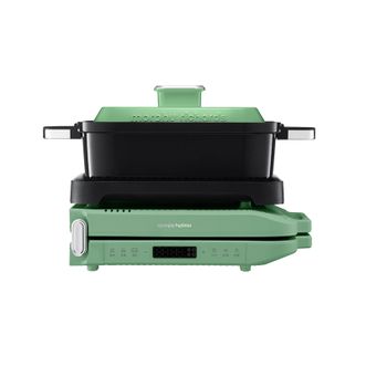 摩飞 /Morphy Richards  多功能锅折叠料理锅三代家用电火锅专用锅烤鱼炒蒸烧烤肉涮一体多用途锅鸳鸯新款聚会嗨吃盘MR9188