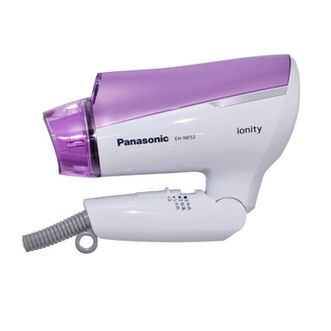 松下/Panasonic  电吹风 家用大功率 三档恒温冷热风负离子护发  EH-NE52-V405 白紫色