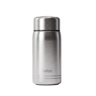 Debo  纯钛保温杯便携迷你杯内外纯钛水杯子口袋杯高颜值礼物  200ml