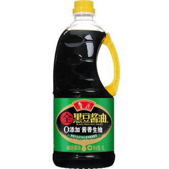 鲁花  黑豆酱香生抽酱油 1L特级酱油 酱香生抽 厨房调料 调味品