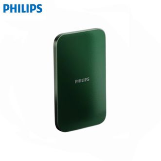 飞利浦（PHILIPS）  充电宝DLP9505【龙涎苔绿】磁吸magsafe充电宝3c认证便携迷你超薄适用于苹果16无线快充移动电源小巧飞机可携带