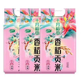 十月稻田  香稻贡米 10斤*3