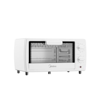 美的/Midea  家用迷你蛋糕烘焙调温10L多功能电烤箱PT10K1 10L容量