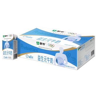 蒙牛  益生元牛奶全脂调制乳250ml×24盒