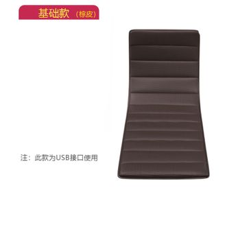 恩隆  颈椎按摩器颈部腰部背部足部多功能家用电动揉捏枕头毯垫床垫基础款震动按摩