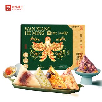 良品铺子 粗粮粽·万象和鸣1564g(清真) 良品铺子 粗粮粽·万象和鸣1564g(清真)