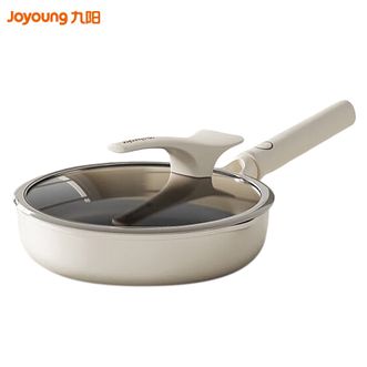 九阳/Joyoung  28cm煎锅 平底锅陶瓷含钛不粘锅家用厨房锅具牛排煎锅-CF28-CF617