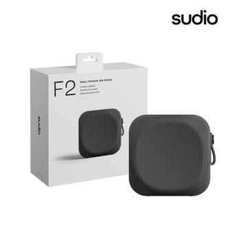SUDIO  可携式防水音箱F2超重低音炮迷你 大音量3d环绕