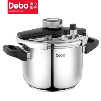Debo  德铂特维尔1810钢家用防爆高压锅多功能汤锅9L