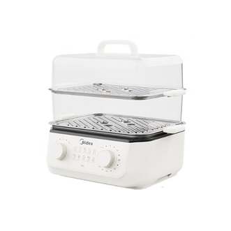 美的/Midea  电蒸锅 MZ-ZGE302399 双层多功能大容量全自动蒸锅一锅