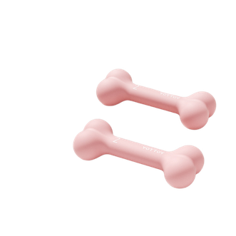 yottoy  小骨哑铃浸塑哑铃(2*2kg)