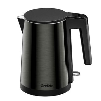 格来德/Grelide  0.8L电热水壶黑色烧水壶D1008B
