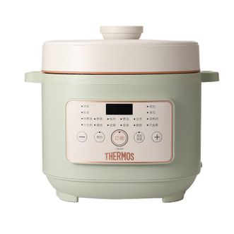 膳魔师（THERMOS）  微电脑电压力饭煲奶绿色1000W