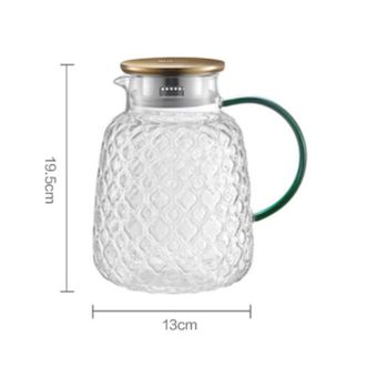 苏泊尔（SUPOR）  耐热玻璃大容量2L冷水壶花茶壶.海棠KCG20BC10（SUPOR）