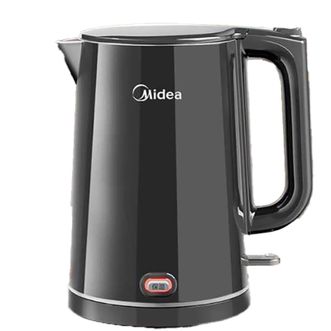 美的/Midea  烧水壶电热水壶304不锈钢恒温壶电水壶MK-SHE1520