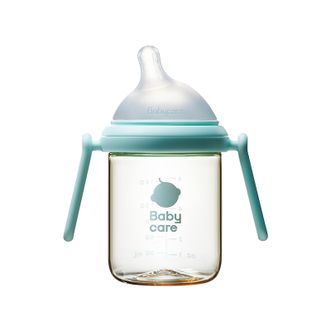 Babycare歪头奶瓶成长型PPSU奶瓶-S奶嘴