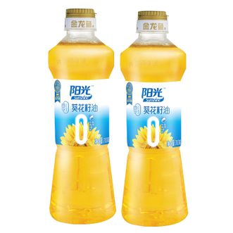 金龙鱼  阳光零反式脂肪葵花籽油700ml*2