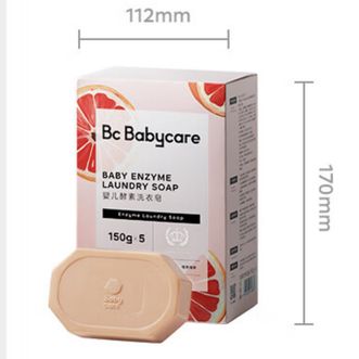 babycare  婴儿洗衣皂儿童专用肥皂宝宝内衣皂香皂 西柚150g*5