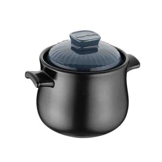 苏泊尔/Supor  砂锅6.0L炖锅炖盅家用欢喜系列燃气煲汤陶瓷煲药膳煲石锅煲仔饭煤气灶专用 EB60SAT01陶瓷煲