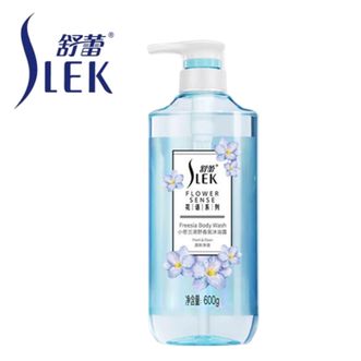 舒蕾/Slek  持久留香保湿小苍兰清野香氛沐浴露-900ml/瓶 家庭装