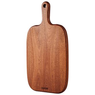 苏泊尔(SUPOR)   切菜板乌檀木砧板牛排盘西餐摆盘牛扒披萨盘 32*23*2cm